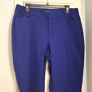 Eloquii Kady Fit Double-Weave Pant - Women's 18V Cobalt Blue